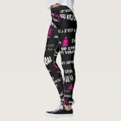Leggings Pantalon de yoga inspirant (Gauche)