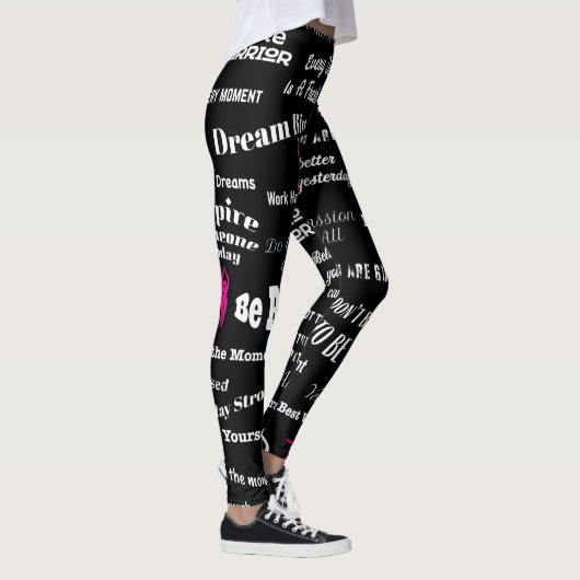 Leggings Pantalon de yoga inspirant (Droite)