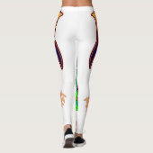 Leggings Pantalon de Yoga RIPTIDE Logo Surfeur (Dos)
