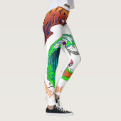 Leggings Pantalon de Yoga RIPTIDE Logo Surfeur (Droite)