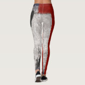 Leggings Pantalon des guêtres des femmes de bouledogue (Dos)