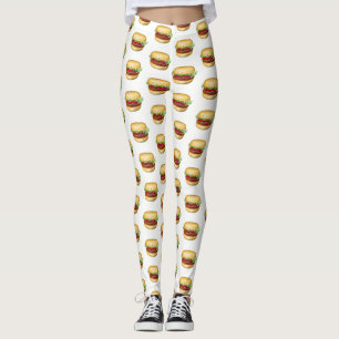 Leggings Pantalon d'hamburger