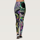 Leggings Pantalon du yoga des femmes de guêtres de l'espace (Dos)