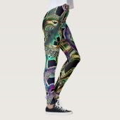 Leggings Pantalon du yoga des femmes de guêtres de l'espace (Droite)