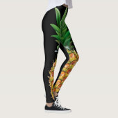 Leggings Pantalon ÉNORME de séance d'entraînement d'ananas (Droite)