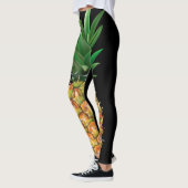 Leggings Pantalon ÉNORME de séance d'entraînement d'ananas (Gauche)