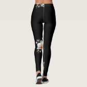 Leggings pantalon orchidée (Dos)