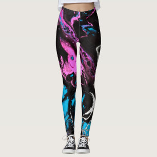 LEGGINGS PANTALON PEINT UNIQUE DE YOGA DE CONCEPTION DE