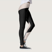 Leggings Pantalon rose/gris/noir de yoga (Droite)