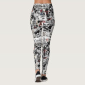 Leggings Pantalon slim taille haute – Élastique, Confortabl (Dos)