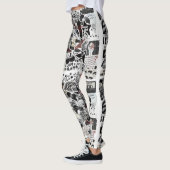 Leggings Pantalon slim taille haute – Élastique, Confortabl (Gauche)