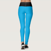 Leggings Pantalons bleus de baseball féminin ou de softball (Dos)