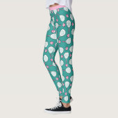 Leggings Pantalons d'alimentation 🎾 Minty Padel (Gauche)