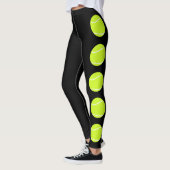 Leggings Pantalons de compression de balle de tennis (Gauche)