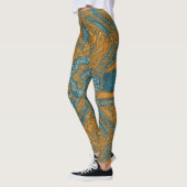 Leggings Pantalons de Yoga imprimés sur mesure Conception t (Gauche)