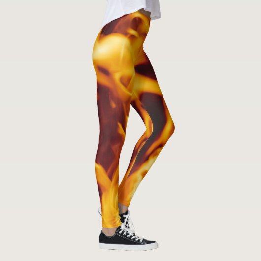 Leggings Pantalons menteurs en feu (Droite)