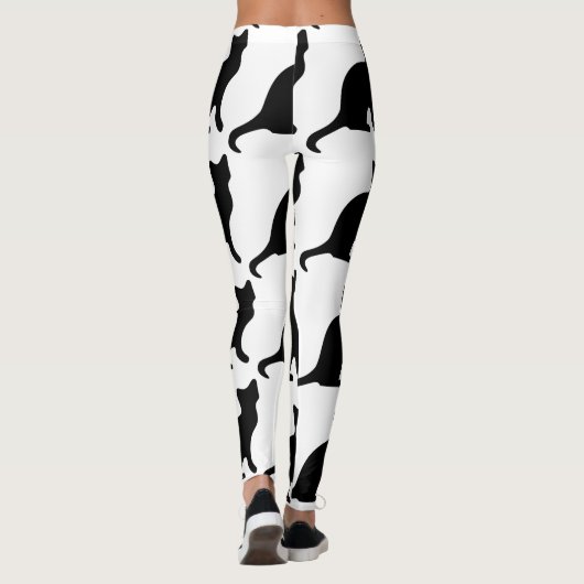 LEGGINGS PANTENTES YOGA CAT (Dos)