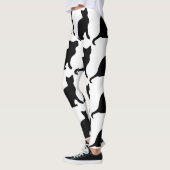 LEGGINGS PANTENTES YOGA CAT (Gauche)