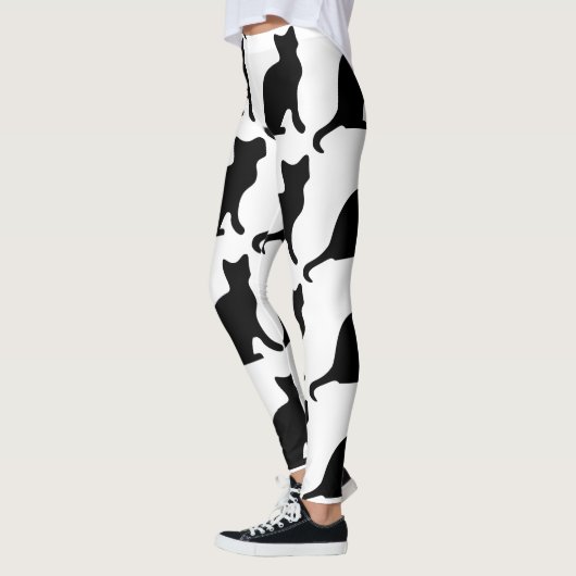 LEGGINGS PANTENTES YOGA CAT (Gauche)