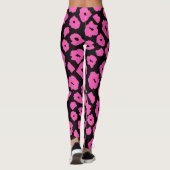 Leggings Panthère rose, Legs d'animaux pour femmes (Dos)