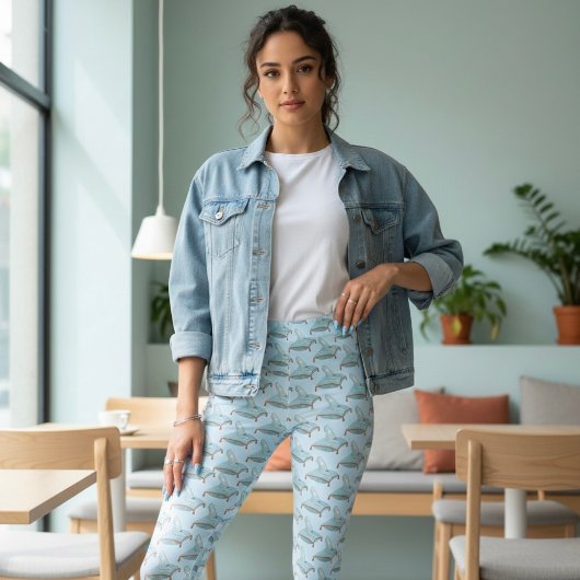 Leggings Pantoufle de verre