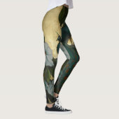 Leggings Paons dans un arbre de magnolia (Droite)