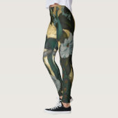 Leggings Paons dans un arbre de magnolia (Gauche)