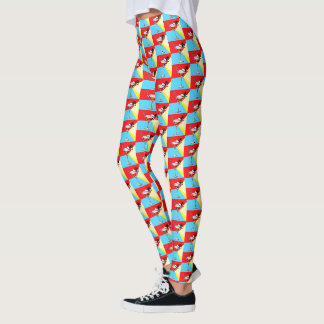 Leggings Papa Noël PopArt Martini