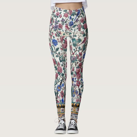 Leggings Papier de conception persan (Devant)