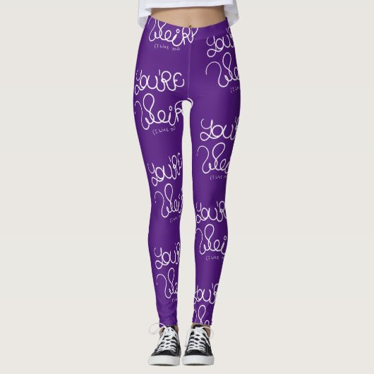 Leggings Papier d'emballage (Devant)