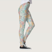 Leggings Papier fripé par fantaisie de broderie (Droite)