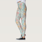 Leggings Papier fripé par fantaisie de broderie (Gauche)