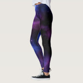 Leggings Papier peint de galaxie magique (Gauche)