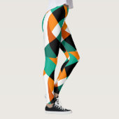 Leggings Papier peint rétro : Conception Vintage (Droite)