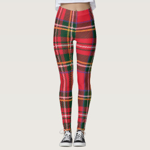 Leggings Papier peint Tartan traditionnel