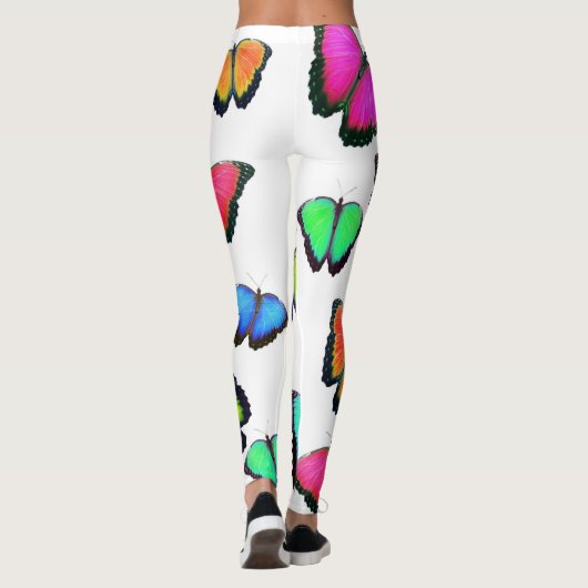 Leggings Papillon arc-en-ciel (Dos)