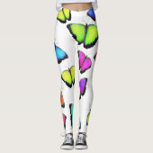 Leggings Papillon arc-en-ciel (Devant)