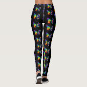 Leggings Papillon arc-en-ciel (Dos)