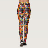 Leggings Papillon avec Roses de la Saint-Valentin (Dos)