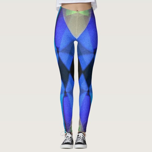 Leggings Papillon bleu (Devant)