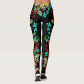 Leggings Papillon bohémien Floral (Dos)