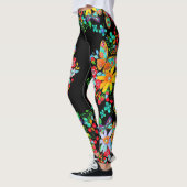 Leggings Papillon bohémien Floral (Gauche)