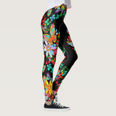 Leggings Papillon bohémien Floral (Droite)