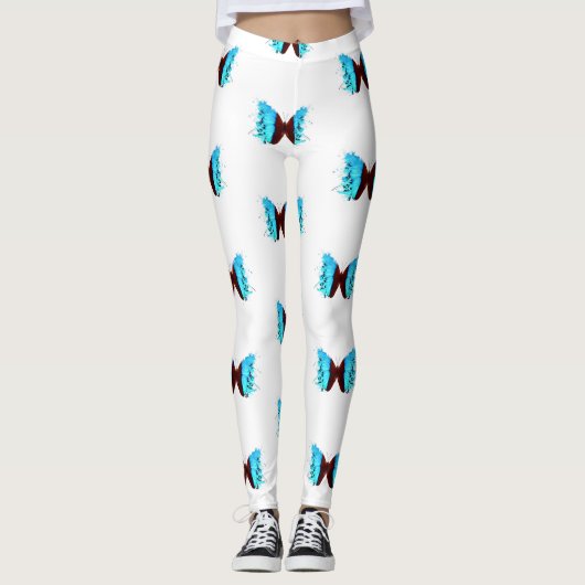 Leggings Papillon coloré (Devant)