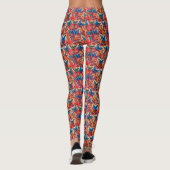 Leggings Papillon coloré mignon (Dos)