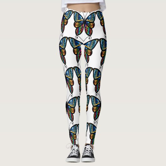 Leggings Papillon Coloré Thunder_Cove (Devant)