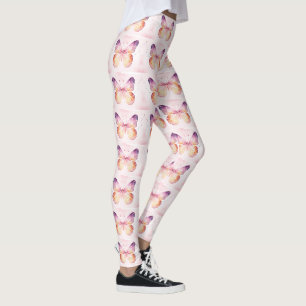 Leggings Papillon d'aquarelle Art