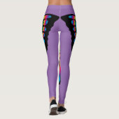 Leggings Papillon d'arc-en-ciel (Dos)