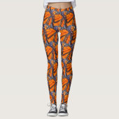 Leggings Papillon de Monarque orange (Devant)