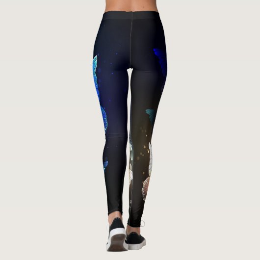 Leggings Papillon de nuit (Dos)